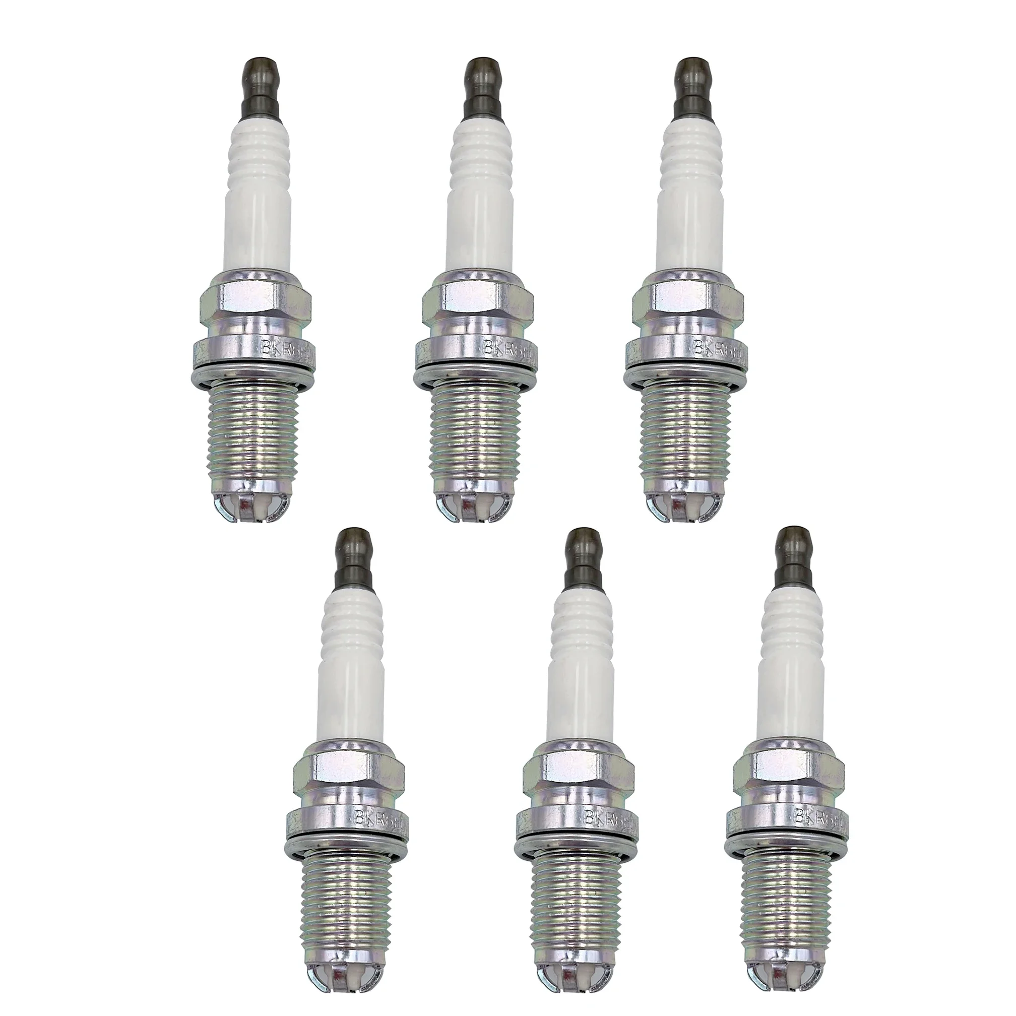 4pcs/6pcs/lot 12120037607 BKR6EQUP Spark Plug For BMW M54 M62 E38 E65 E34 E36 E39 E46 Z3 320 528