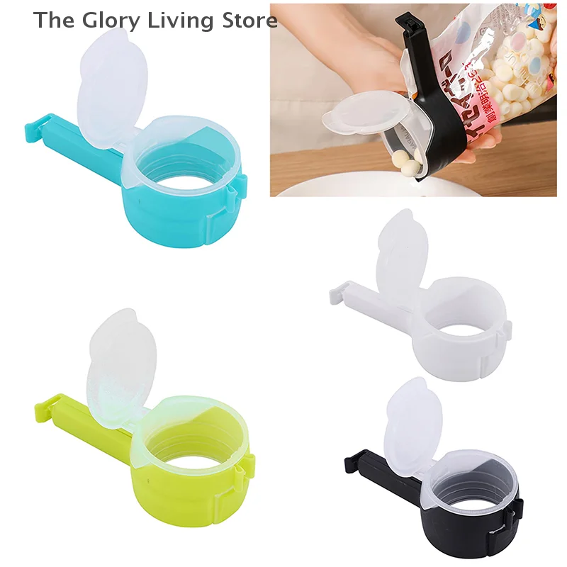 

Надежные 4 пластиковых зажима для хранения продуктов питания с легким носиком для заливки, идеально подходят для запечатывания закусок, круп, кормов для домашних животных.