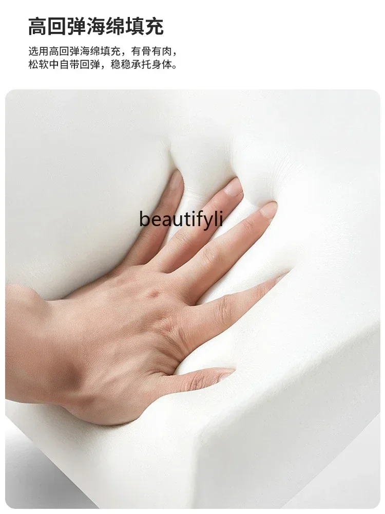 LXCream wind single casual sofa, designer lazy lamb wool living room balcony modern simple sofa