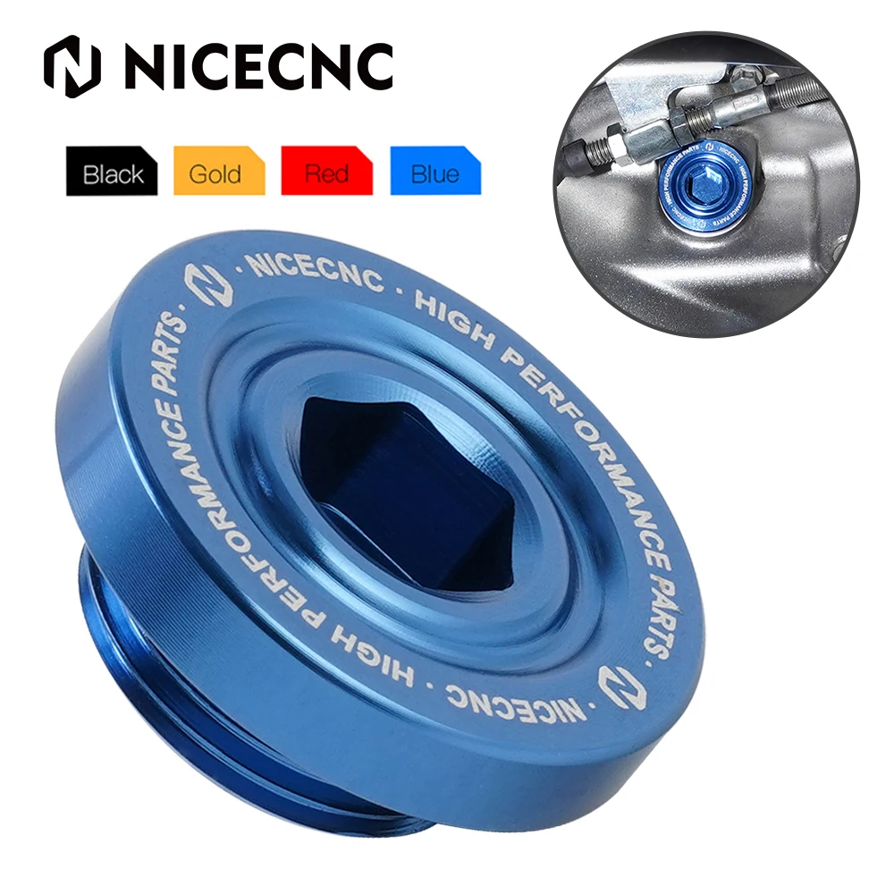 

NICECNC For Yamaha Raptor 700 700R Oil Filler Cap 2006-2023 Wolverine X4 YZF R1 Engine Oil Drain Plug Sump Nut ATV Parts