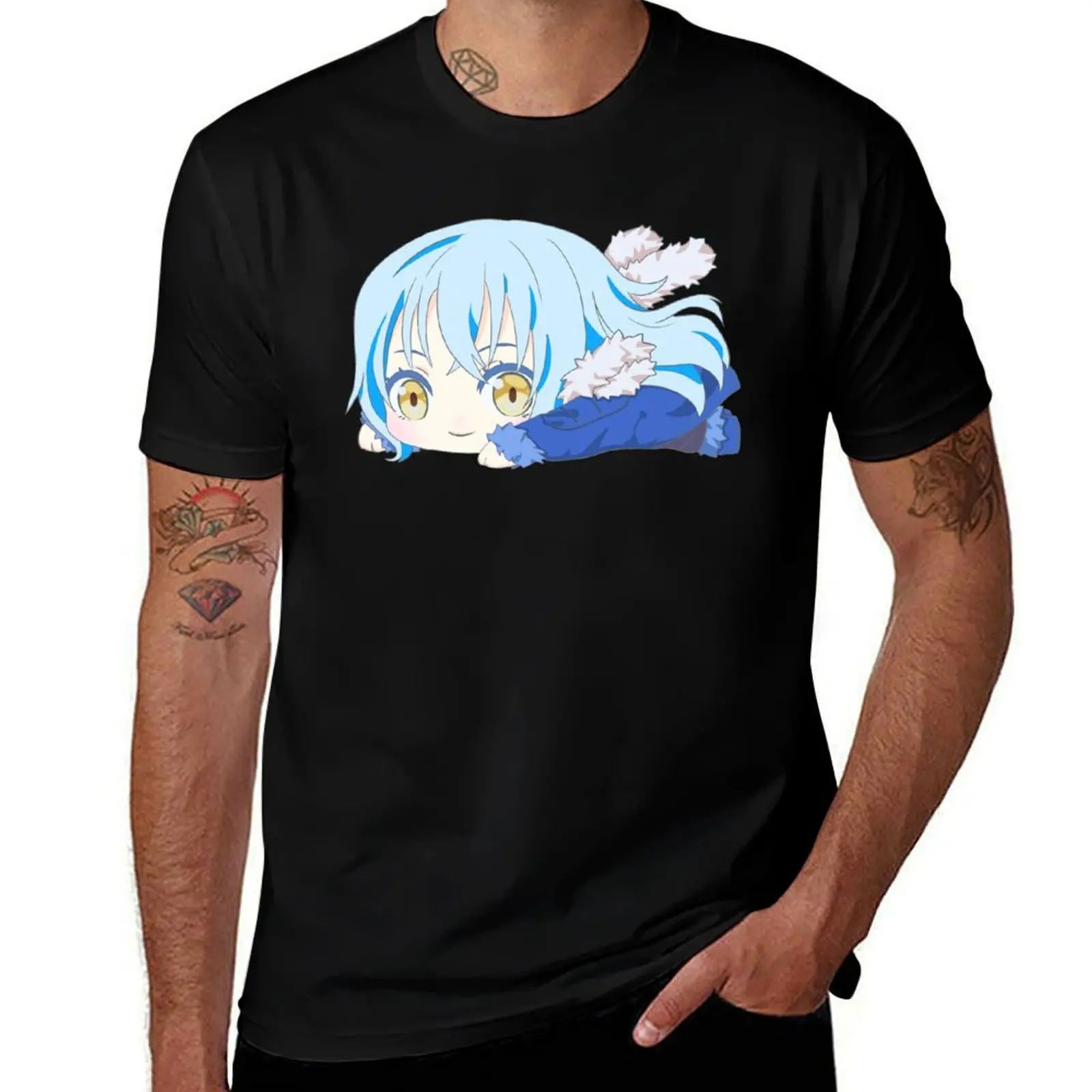 That Time I Got Reincarnated as a Slime T-Shirt Gym Wear Breathable Short Sleeve Tee T-Shirt