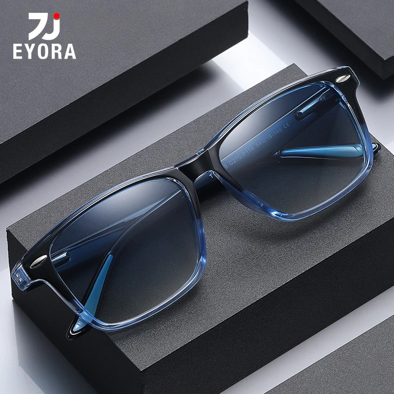 

EYORA Currents TR90 Polarized Sunglasses UV Protection Square Full Rim Anti Blue Ray Classic Sunglasses UV400 Goggles Shades