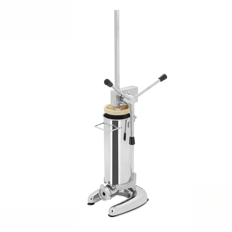 

Manual extrusion Spanish Latin fruit machine, characteristic churros machine