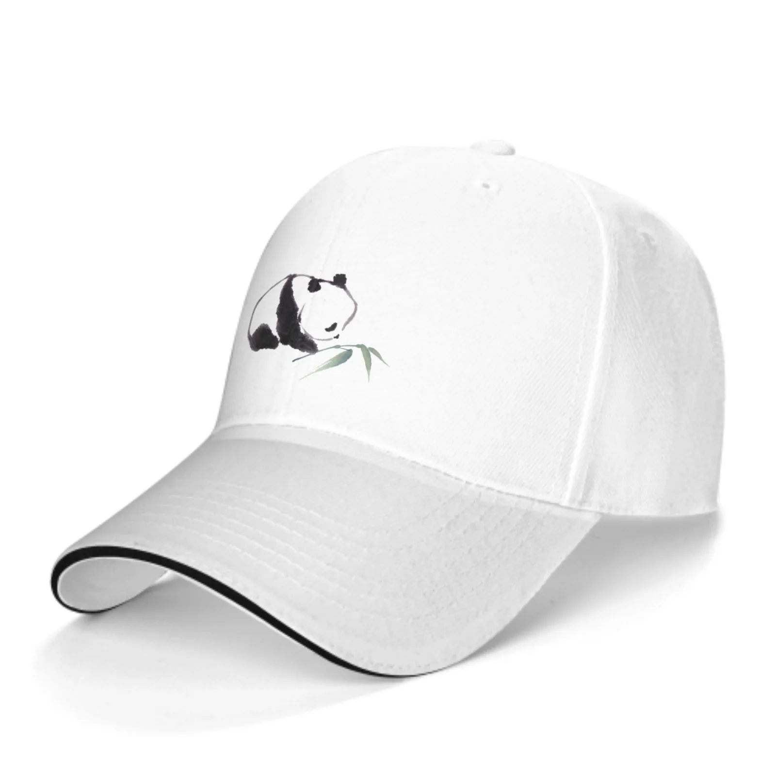 

Cute Panda Baseball Caps Cotton High Quality Cap Men Women Hat Trucker Snapback Dad Hats outdoor