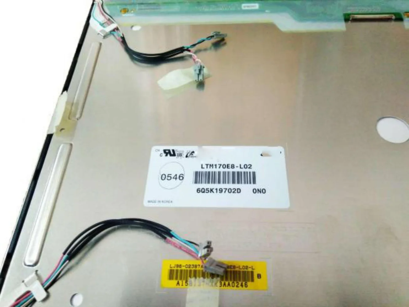 Tela LCD LTM170E8-L02