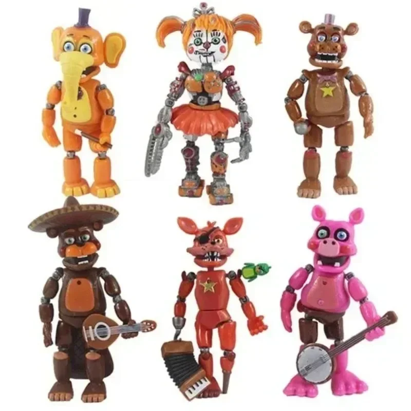 FNAF-Bonnie Bear شكل خرق أمني ، إصدار خاص للهالوين ، ppvzza ، ألعاب موديل PVC ، هدايا ، 5 ، 6 ، 8000 ، 8 ، 9