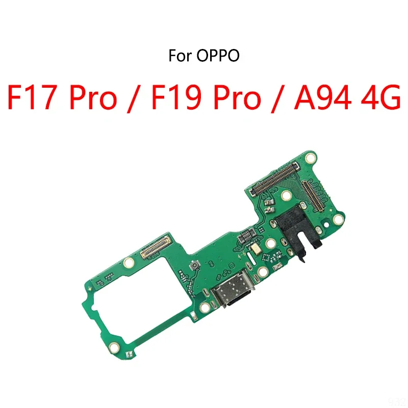 

10 PCS/Lot For OPPO F17 Pro / F19 Pro / A94 4G USB Charge Dock Port Socket Plug Connector Flex Cable Charging Board Module