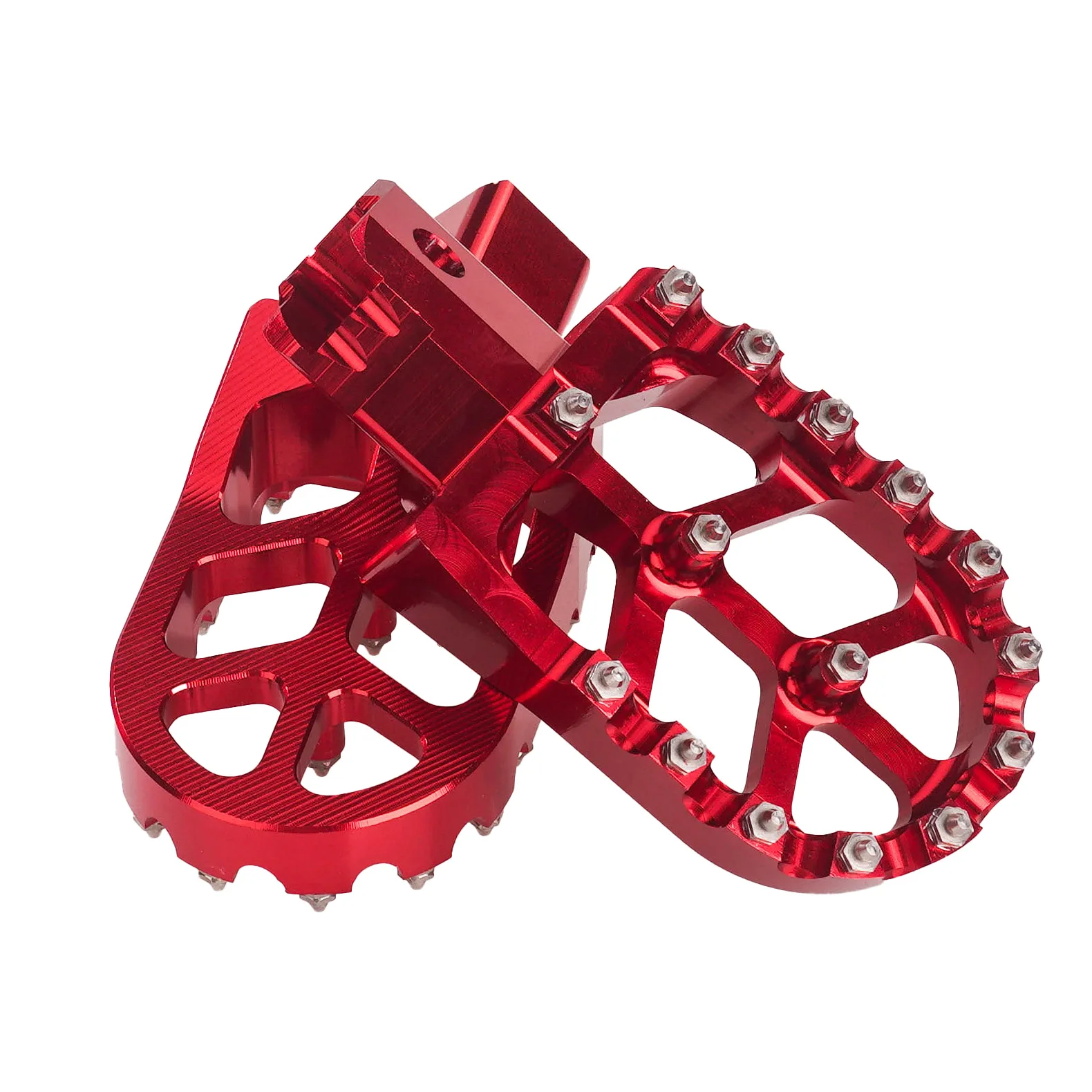 Modificação de pedal de liga de alumínio CNC para motocicletas CR/CRF/125/250/500/230/450R e acessórios para motocicletas elétricas