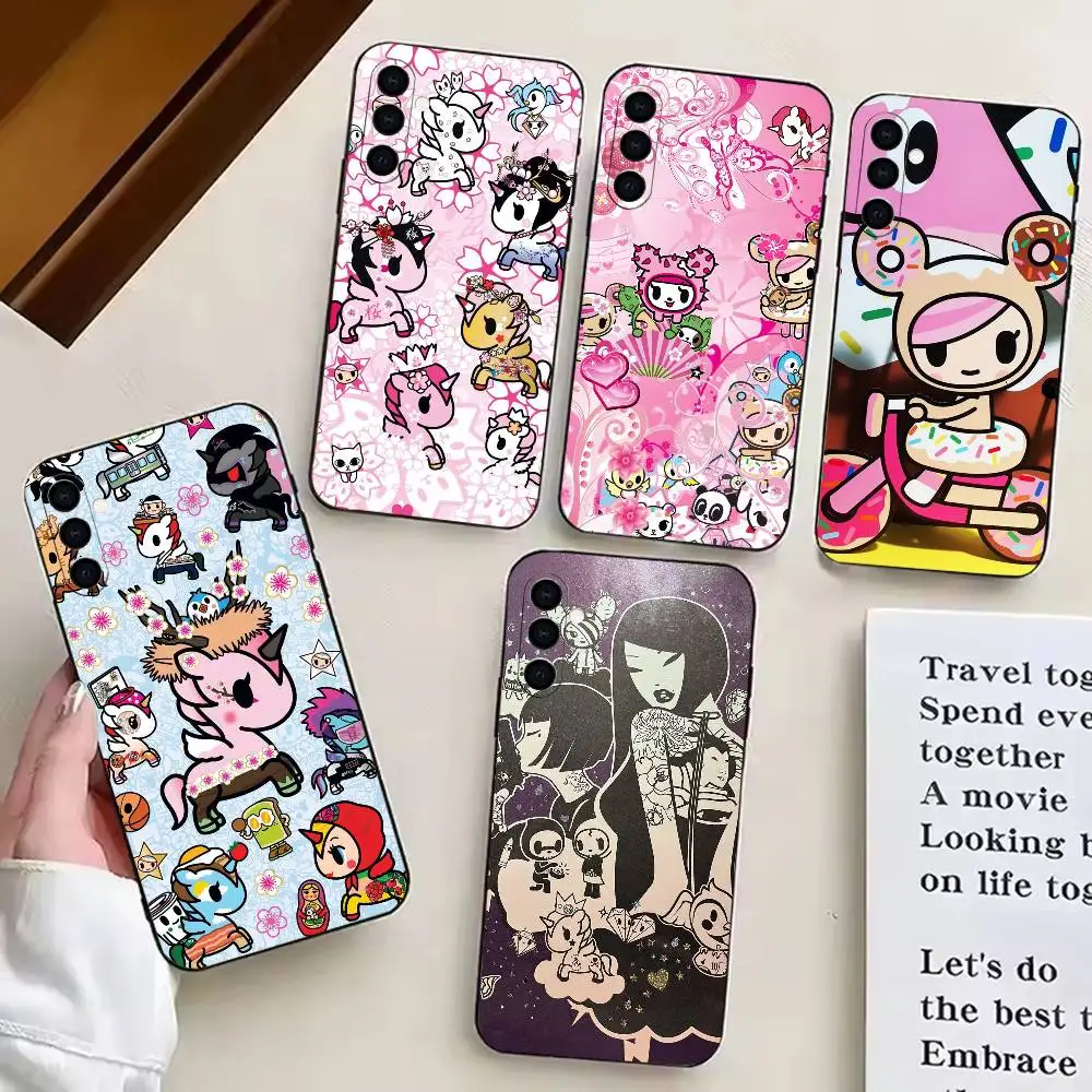Cartoon  Lichee leather pattern  Phone Case For Samsung Galaxy A20,A21s,A22,A31,A32,A52,A53,A72,73,A80 Soft Black Cover