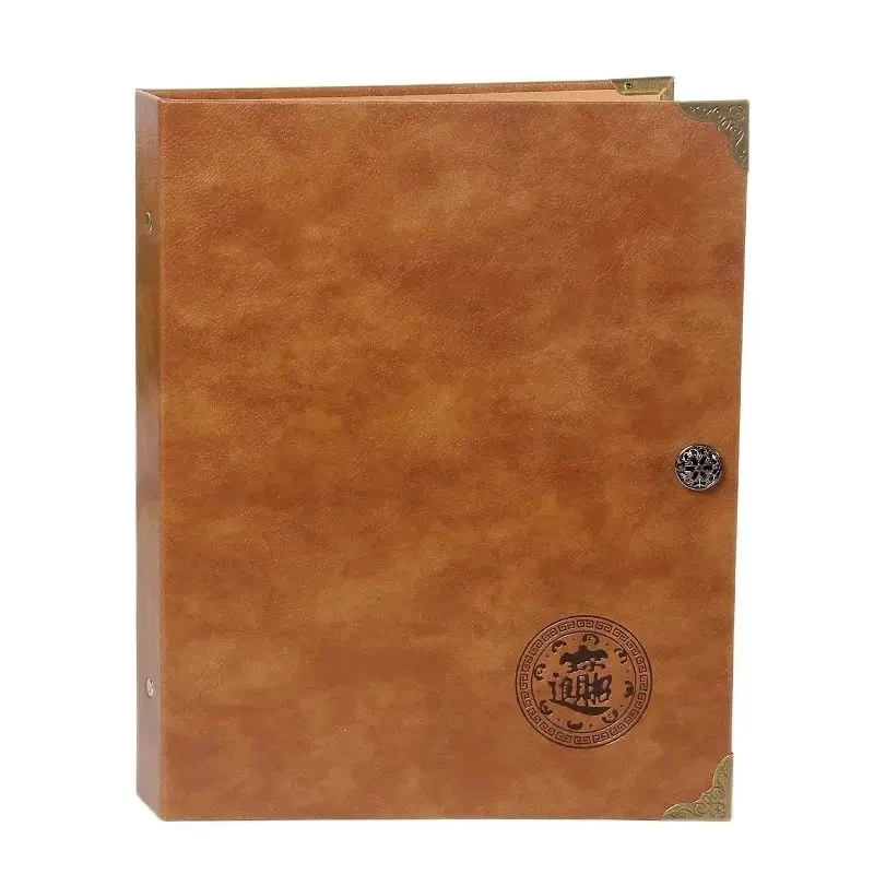 Large-capacity Commemorative Coins Storage Album High Quality Leather Banknote Collection Album Household Coin Collection Album