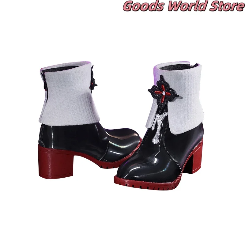 متوفر في المخزون أحذية Marth 7th التأثيرية إكسسوارات أزياء Mihoyo Honkai Star Rail Hallowmas Party Marth 7th لعب الأدوار أحذية أنيمي