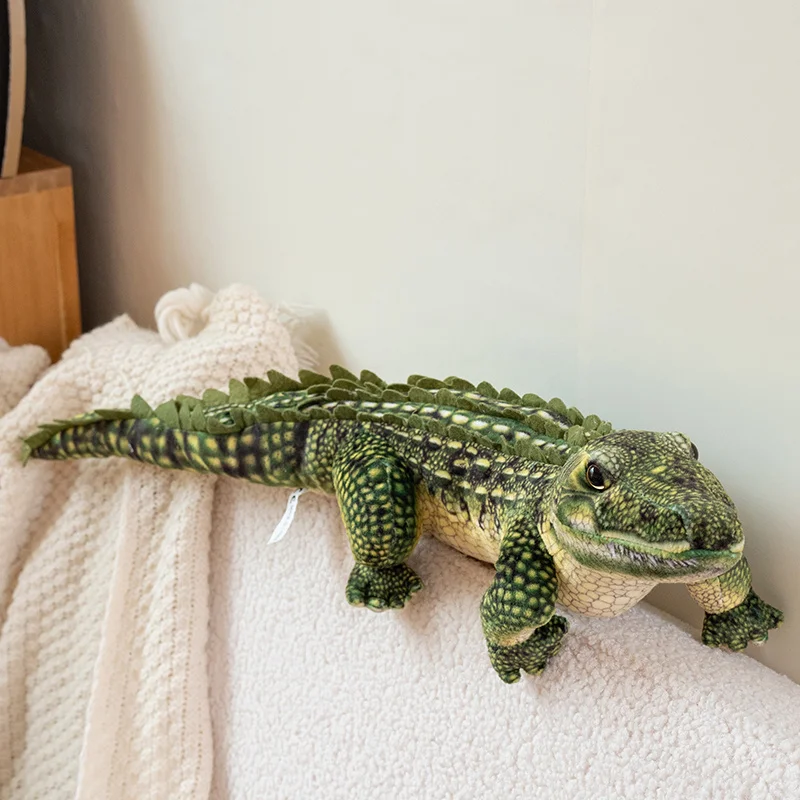 ตุ๊กตาจระเข้จำลอง ขนาด 68/96 ซม. ของเล่นตุ๊กตาจระเข้เนื้อนุ่มเหมือนจริง ของขวัญวันเกิดสำหรับเด็กผู้ชาย