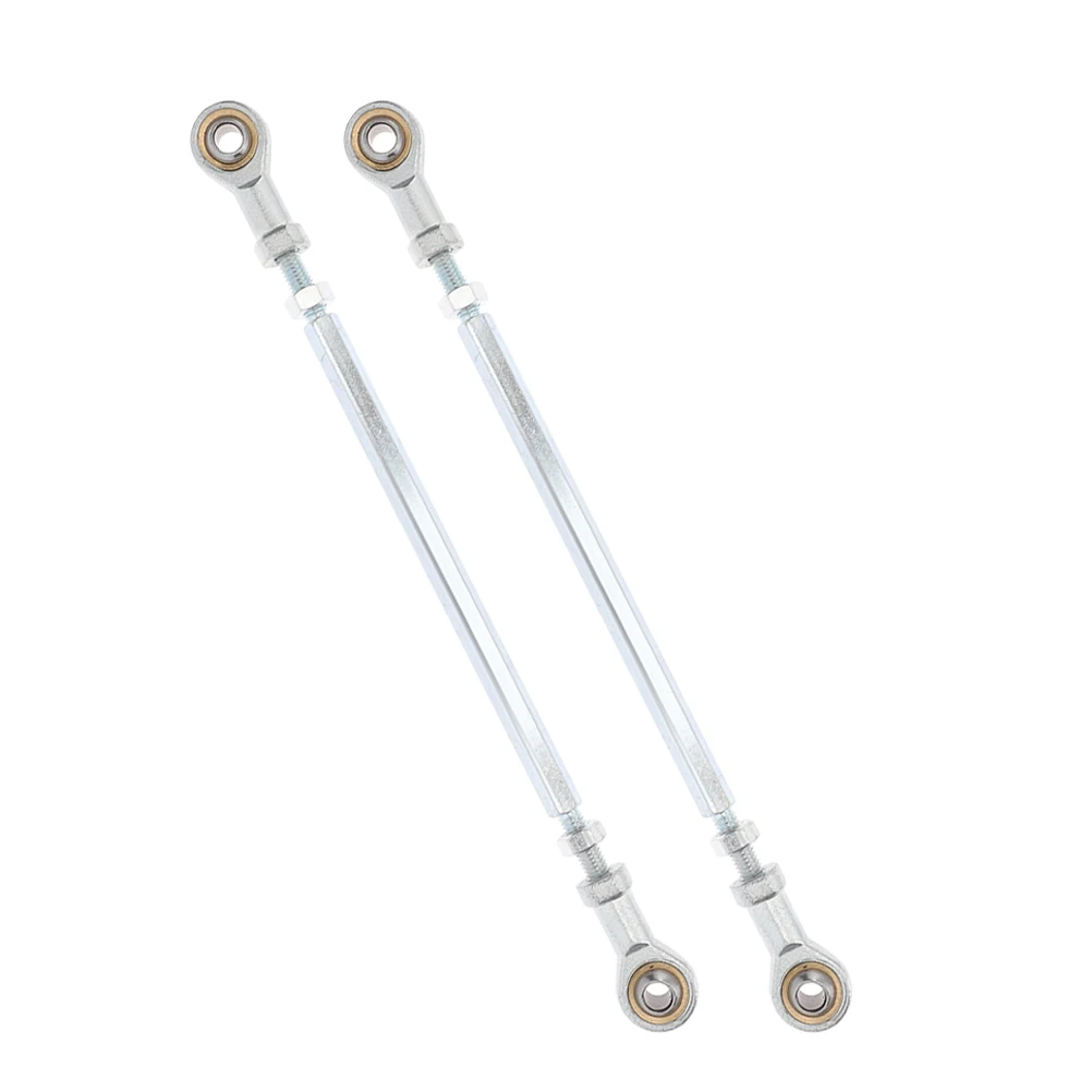 

2pcs Tie Assembly Kit Steering Tie Rod End for ATV Go Kart Mini Replacement Ball Head Pull Rod Shaft Parts