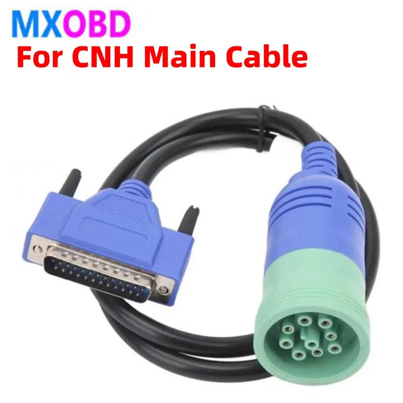 NEW 9PIN K LINE DB 25Pin Male Cable Suit for CNH Holland DPA5 EST 9.11 9.10 Diagnostic Tools