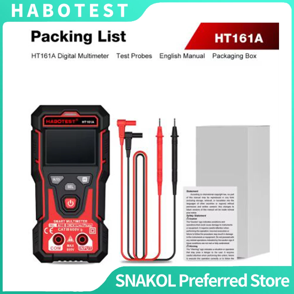 Habotest Auto Range…