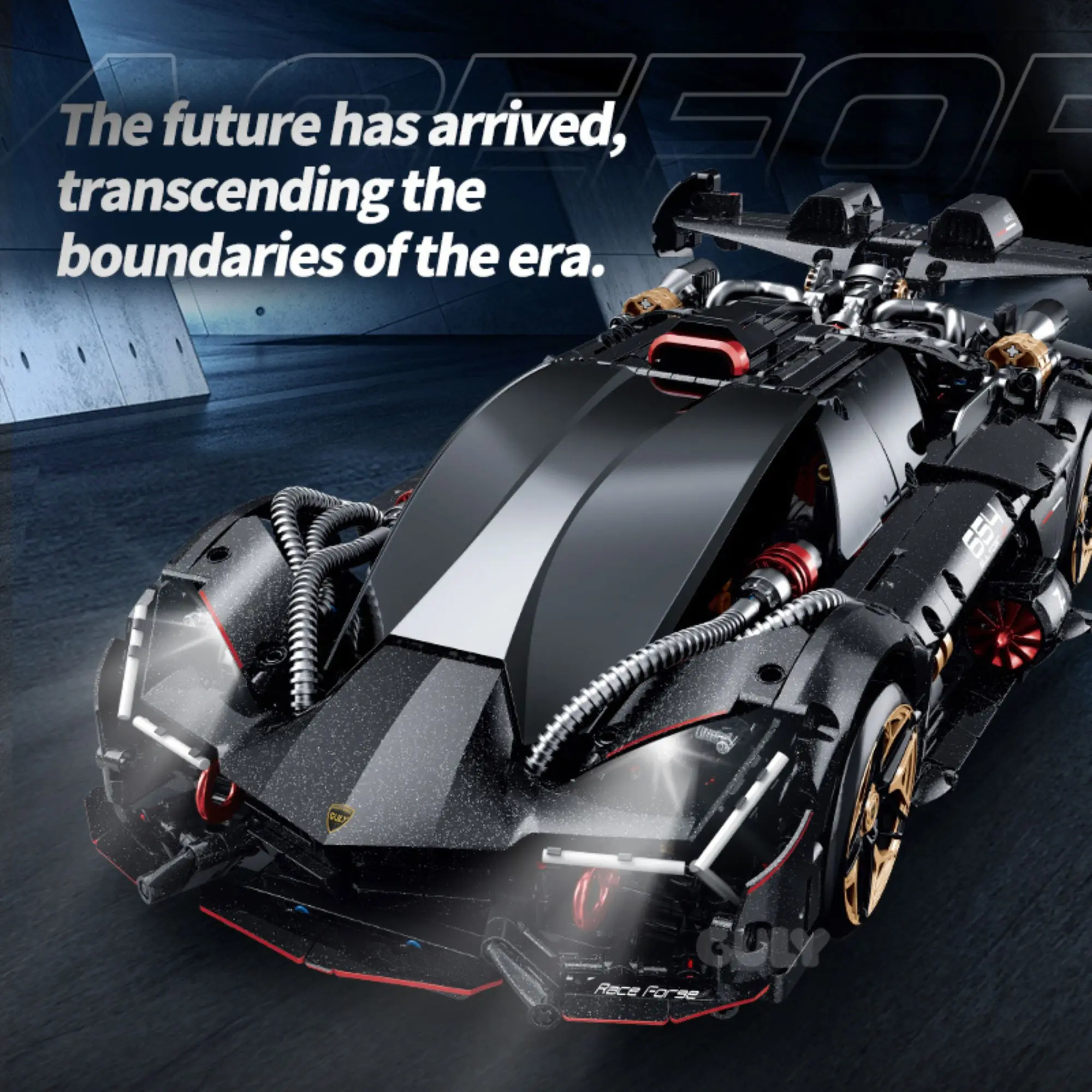 

2104pcs 1:10 Technical Lamb Electric Vehicle Supercar Building Blocks 10654 RC Sport Car Model Bricks Idea Toys for Adults Gifts