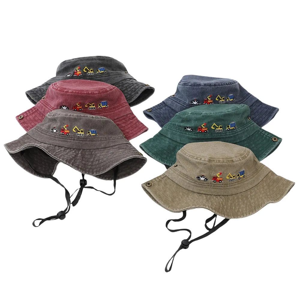 

2-8y Summer Baby Hats Newborn Bucket Sunhat Toddler Denim Panama Cap Boys Girls Sun Hat Infant Caps Easter Hats For Kids