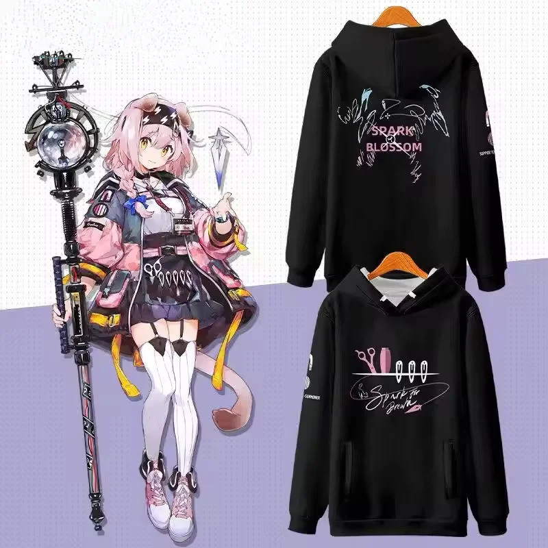 Game Arknights Cosplay Costume Rhodes Island Texas Amiya Nian Chen Lappland Exusiai Men/women 3D Hoodie Zipper Anime Sweatshirts