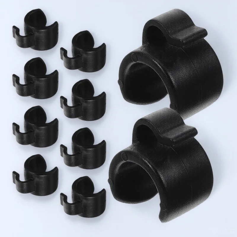 

20pcs Mic Stand Cable Clip 25Mm Plastic Cord Holder For Microphone Tripod Stand Cable Organizer Live Streaming Studio Accessory