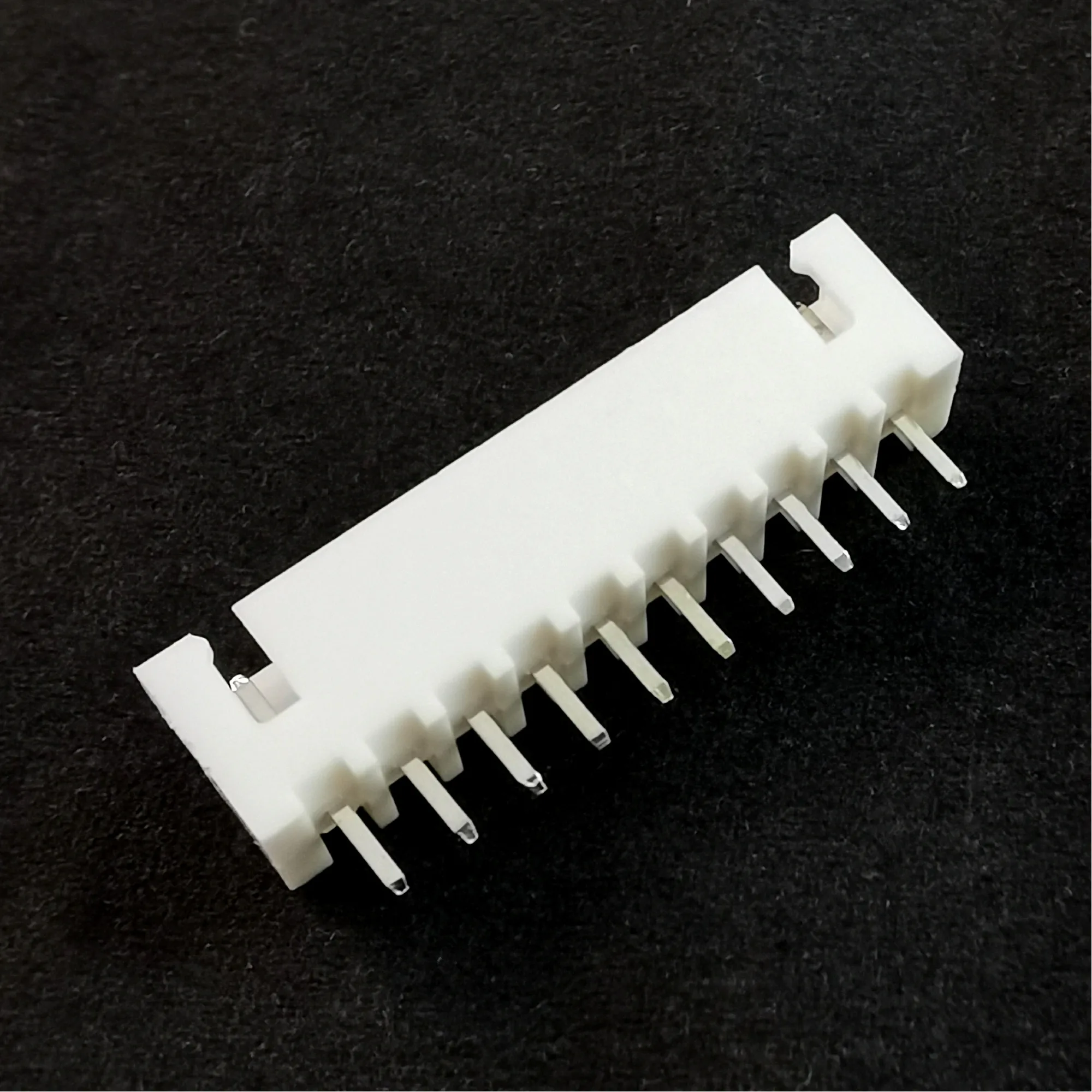 XH2.54 konektor Header Pin lurus jarum lengkung 2P 3P 4P 5P 6Pin 8P 10P 12P 2.54mm Pitch XH UNTUK PCB