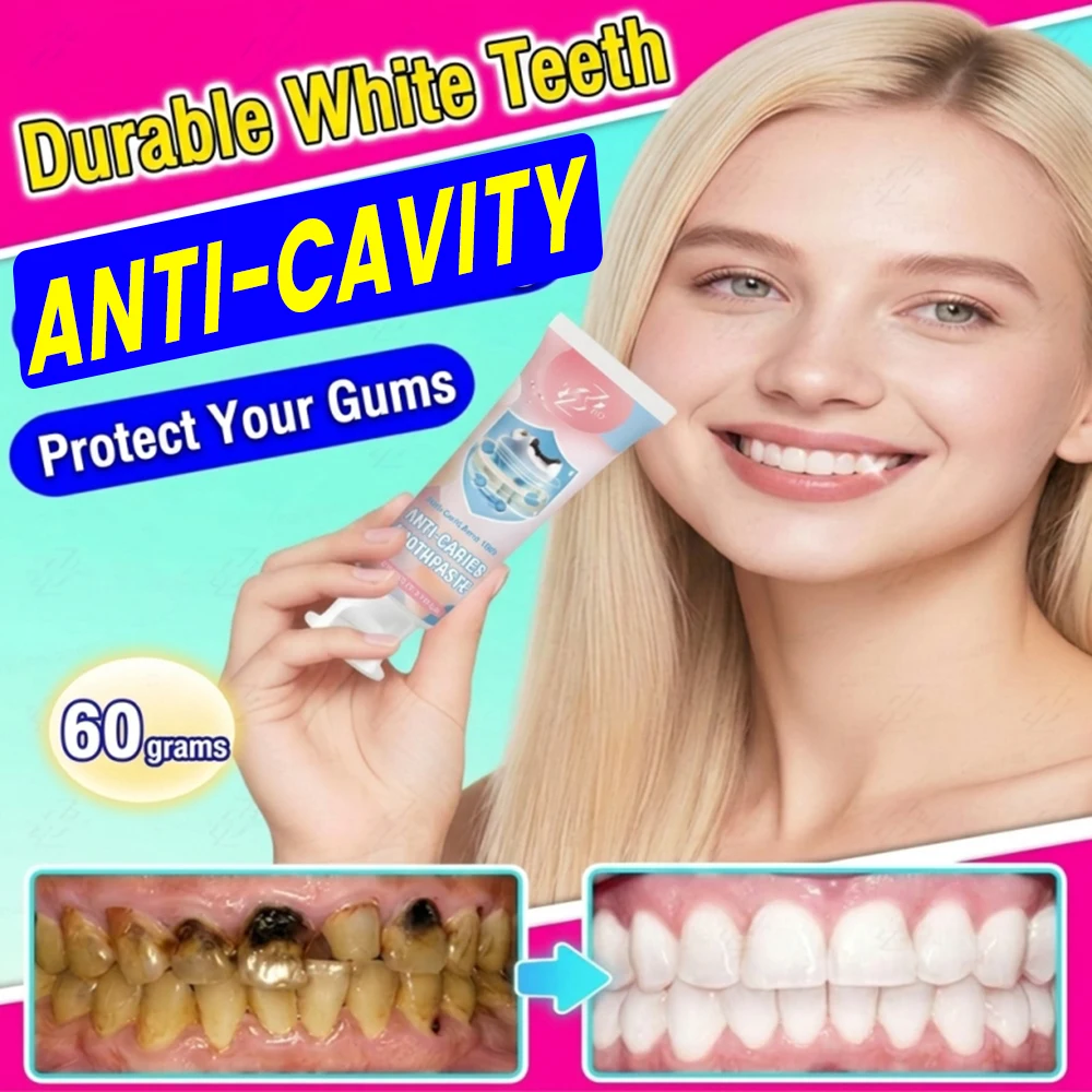 STOP Cavities Before They Start – Advanced Enamel Repair Toothpaste for Sensitive Teeth, Gently Fights Plaque & Tartar, Long-Lasting Fresh Breath, Whitens & Protects Smile, Natural Anti-Decay Formula, Safe for the Whole Family