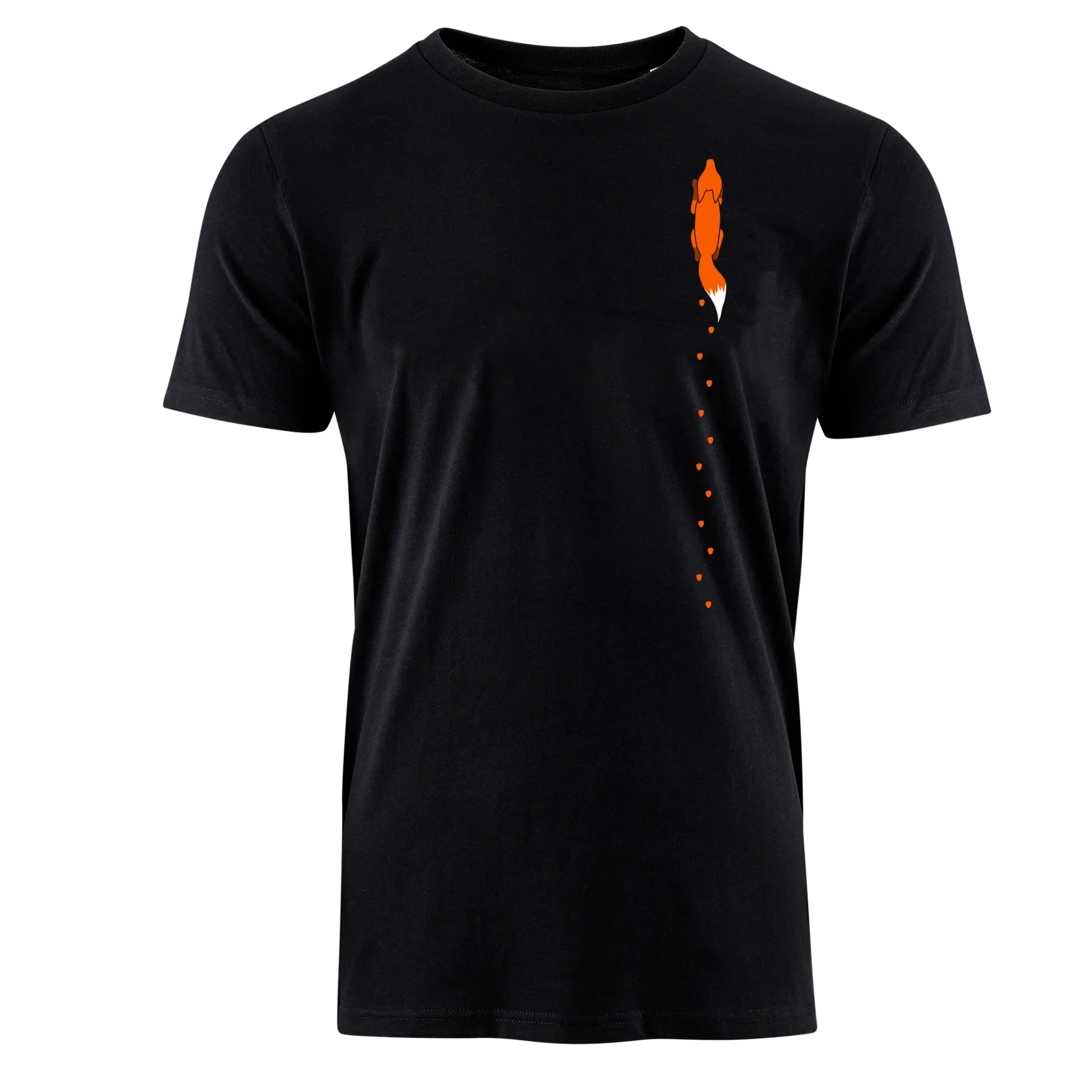 

FUCHS SPUR VERTIKAL Graphic Print Summer Luxury Brand Pure Cotton Men's and Women's T-shirt Short Sleeve Street Fashion Trend