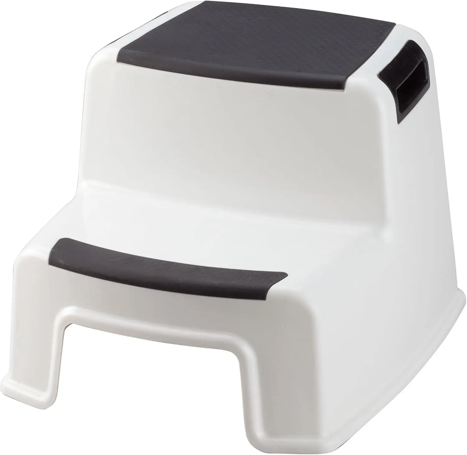

Two-Tier Portable Stepping Stool - Safe and Easy 2-Step Design | Textured Surfaces, Sturdy, and 280 lbs Capacity | Buil