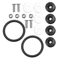 1 set Quick Release Bumper Clips Fasteners Reinforcement Washers Easy Install Stylish Car Modification Accessories