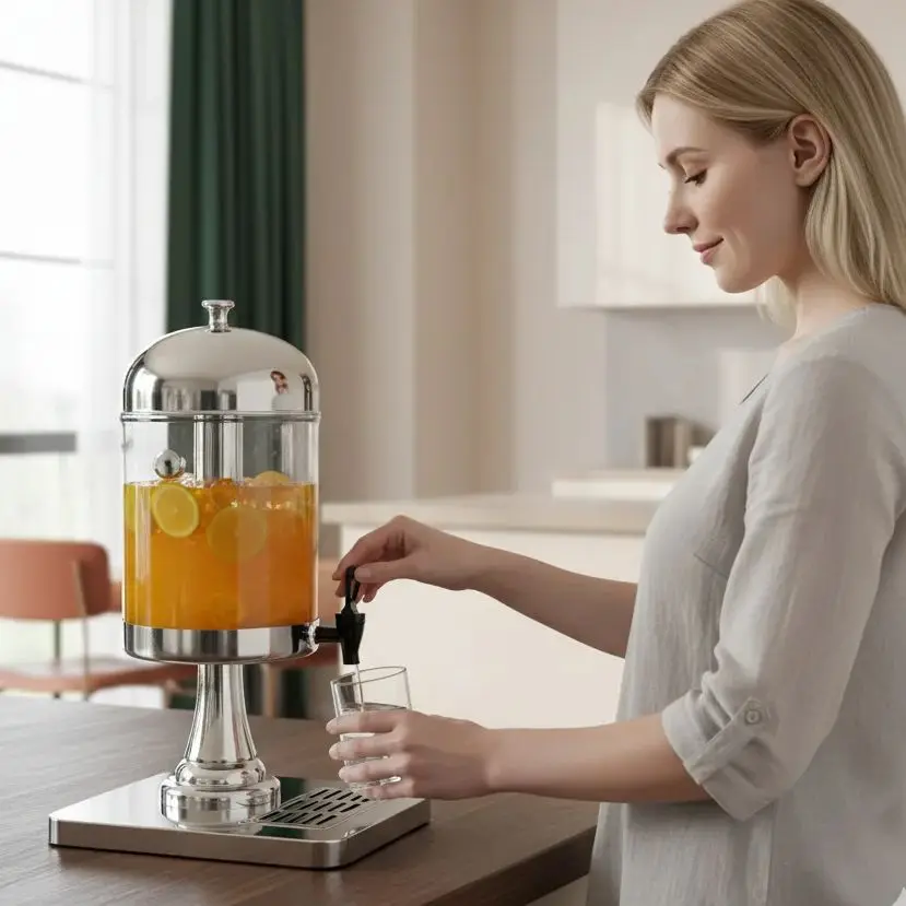 

Машина для холодных напитков самообслуживания, небольшая коммерческая машина для производства соковых бочек из нержавеющей стали, машина для напитков