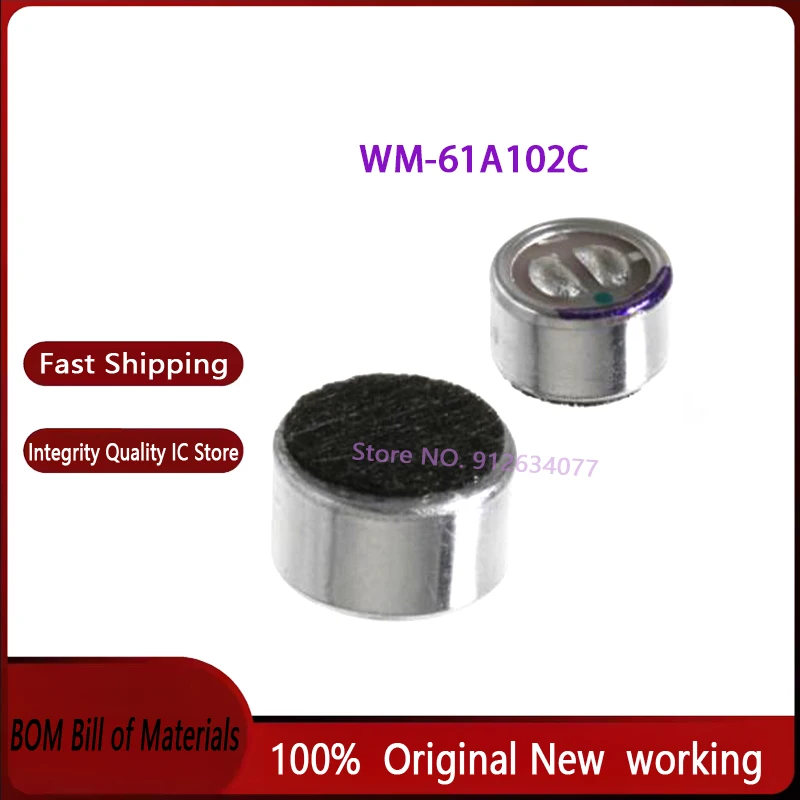 10PCS~50PCS/LOT WM-61A WM-61A102C WM-61A102A WM61A SMD New original Microphone microphone dedicated car Bluetooth