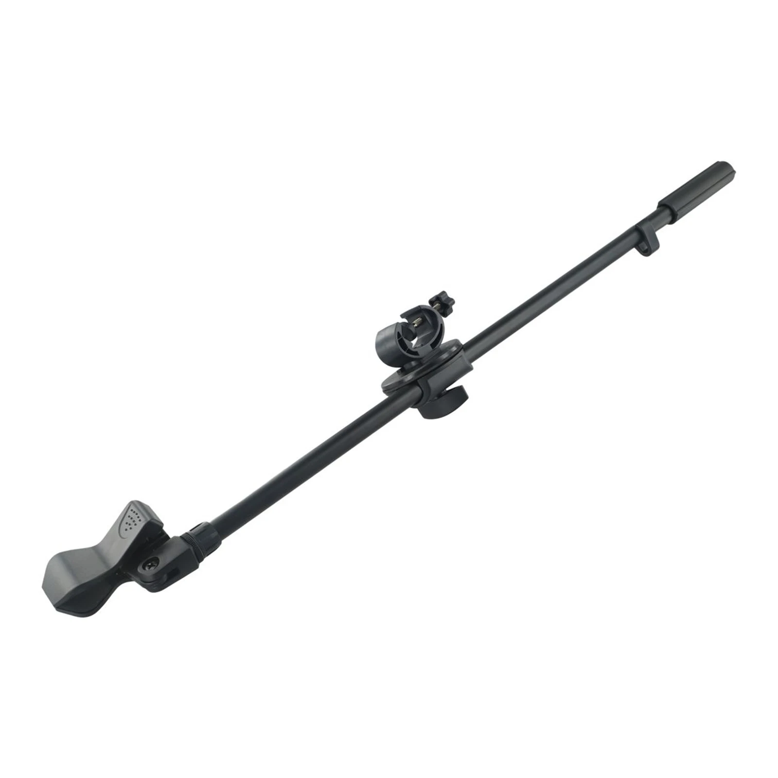 21.6IN Microphone Stand Crossbar Boom Metal Floor Short MIC Mobile Phone° Rotating Video Bracket Rotating Desk Stand Holder