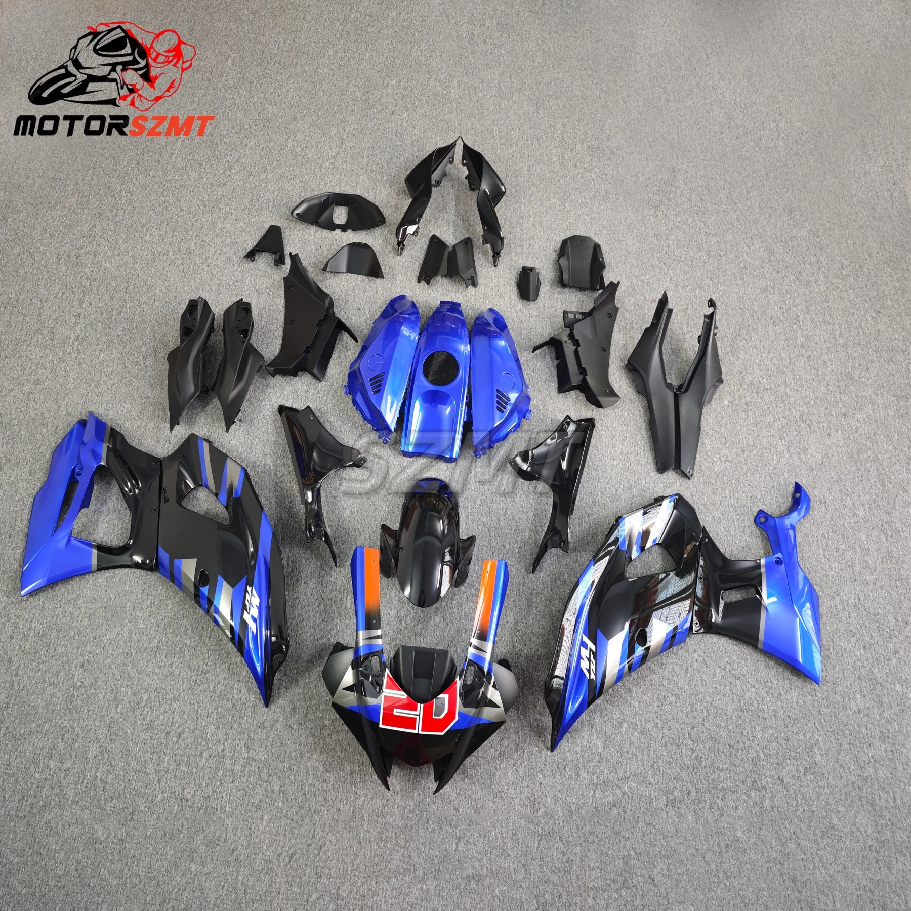 Motorcycle Fairing kit for Yamaha R7 2022 2023 YZF-R7 22 23 Year fairing motorcycle housing Pearl blue