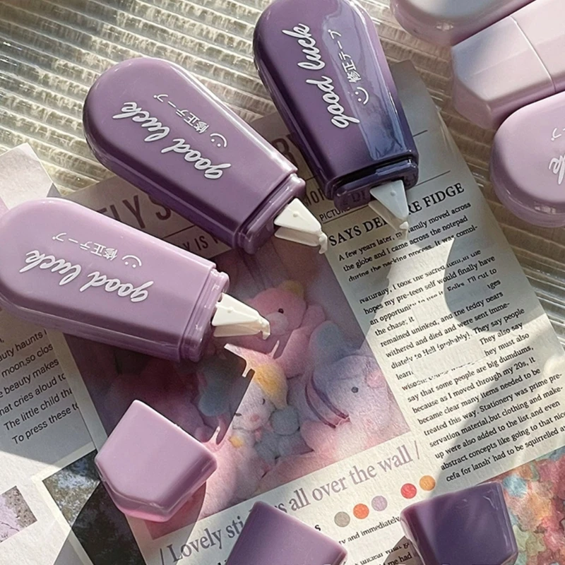 6 PCS TRACRECET TAPE ROLDERS ROIDENT ASTHETIC WHITE OUT TAP