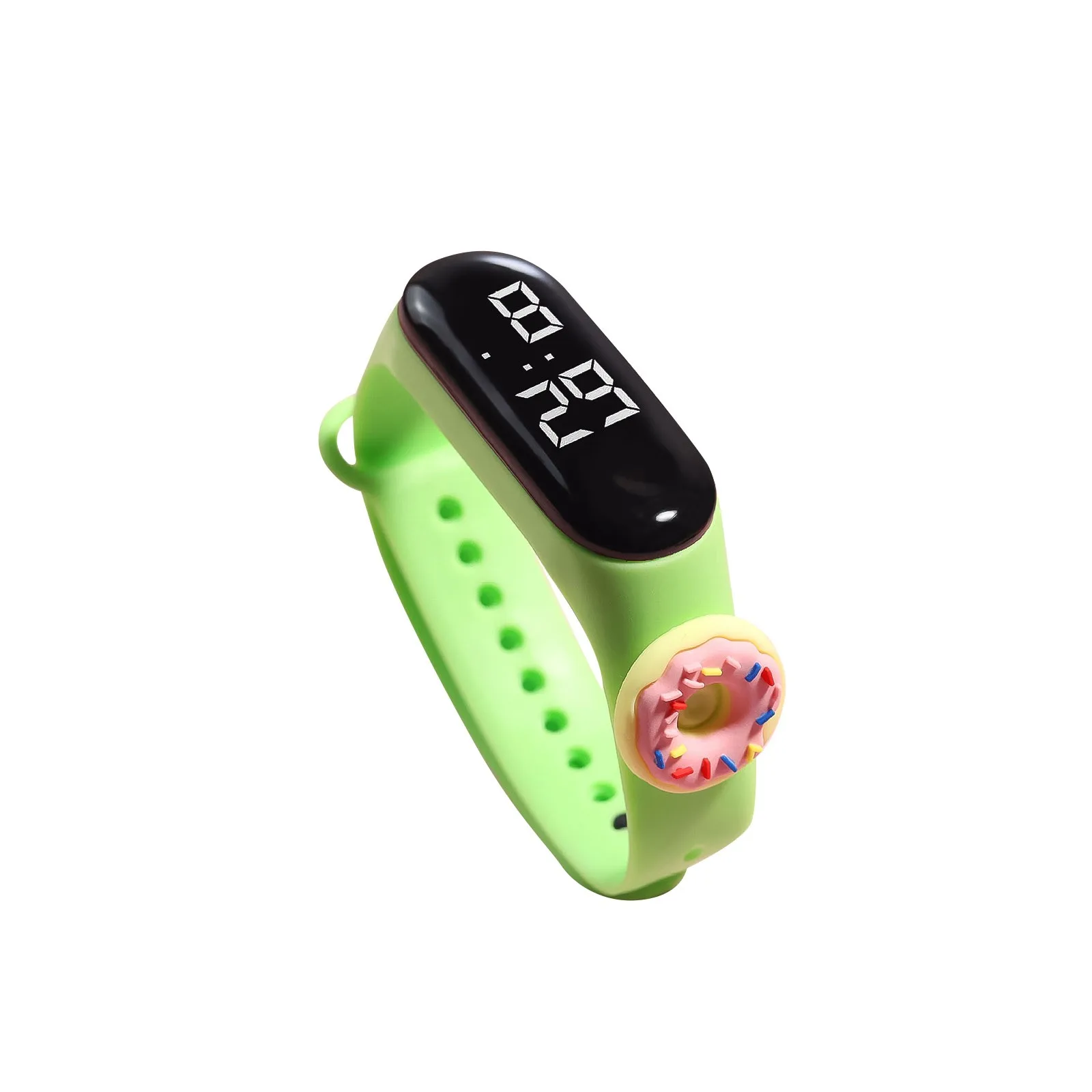 Montre de sport de plein air pour enfants, montres-bracelets numériques LED décontractées, motif de dessin animé, montres étanches, montre-bracelet multicolore