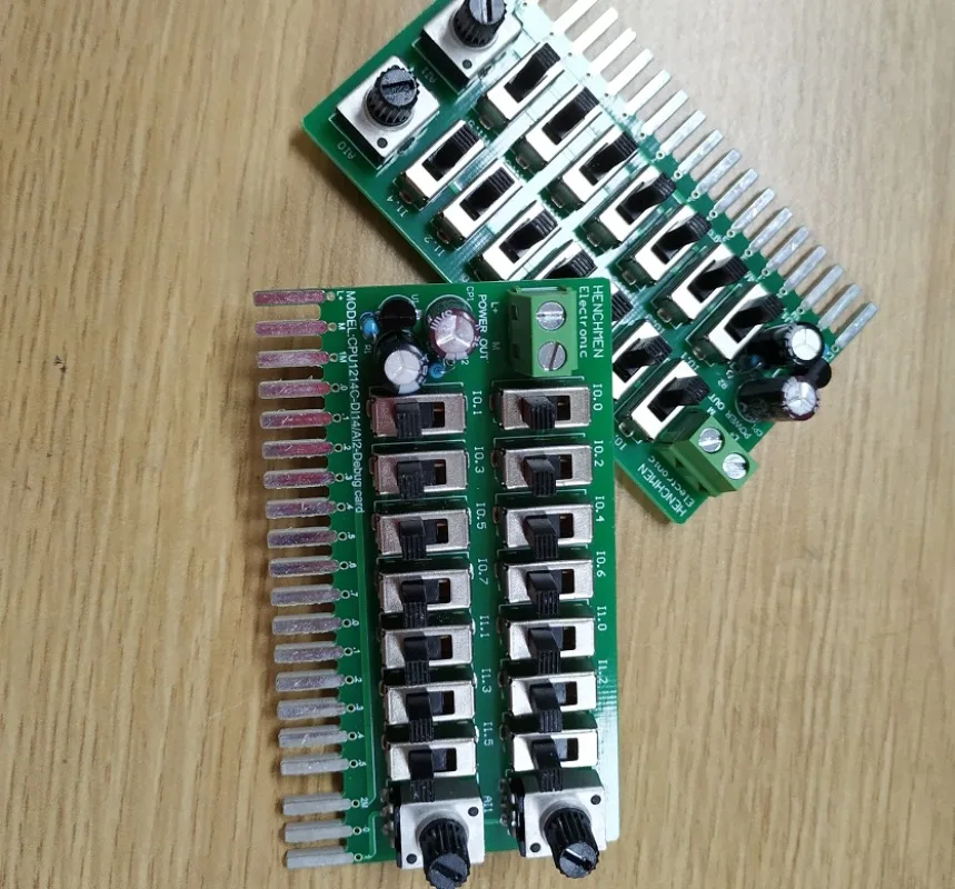 PLC Analog Input Debug Test Card Terminal Adapter Suitable for Siemens S7-1200 Series CPU1214C