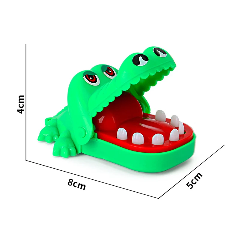 Jouets de dents de Crocodile, morsures aléatoires, jeu amusant, cadeaux de fête classiques, jouets de blague amusants pour enfants