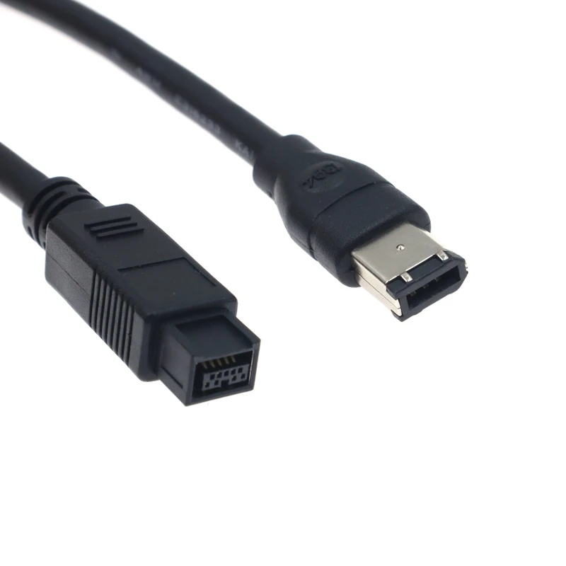 Кабель для передачи данных с 9 PIN до 6 PIN IEEE 1394B FireWire от 800 до 600 для цифровых камер, звуковых карт и другого оборудования