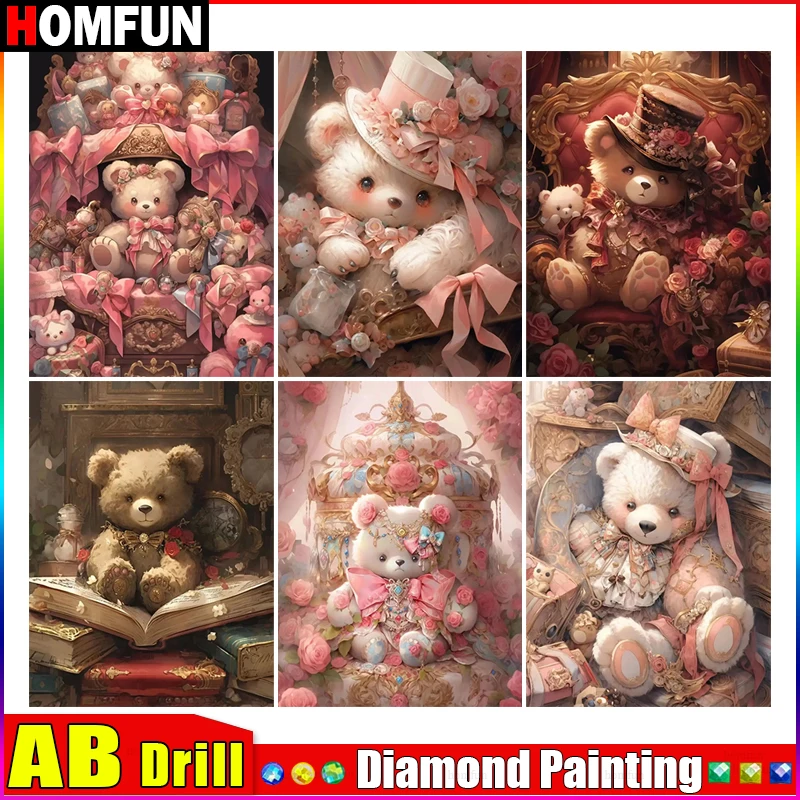 HOMFUN AB pittura diamante fai da te \