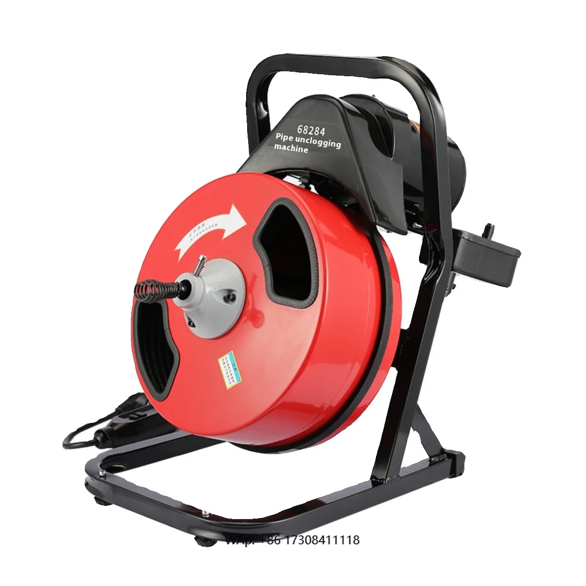 220V Electric Tube Cleaning Machine New Condition High Pressure Pipe Dredge Tool Sewer