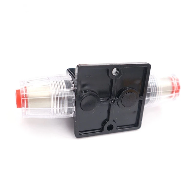 12V 40A Automatic Fuse Circuit Breaker Circuit Breaker Fuse Holder Automatic Switch Inline Car Amplifier For Audio Video