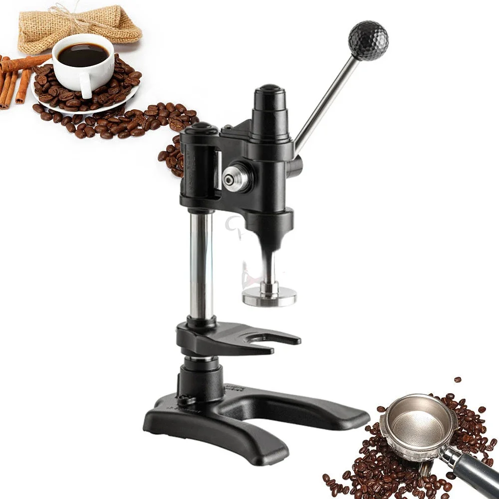 Coffee Accessories  58MM Manual Coffee Tamper Adjustable Depth- Professional Espresso Hand Tampers