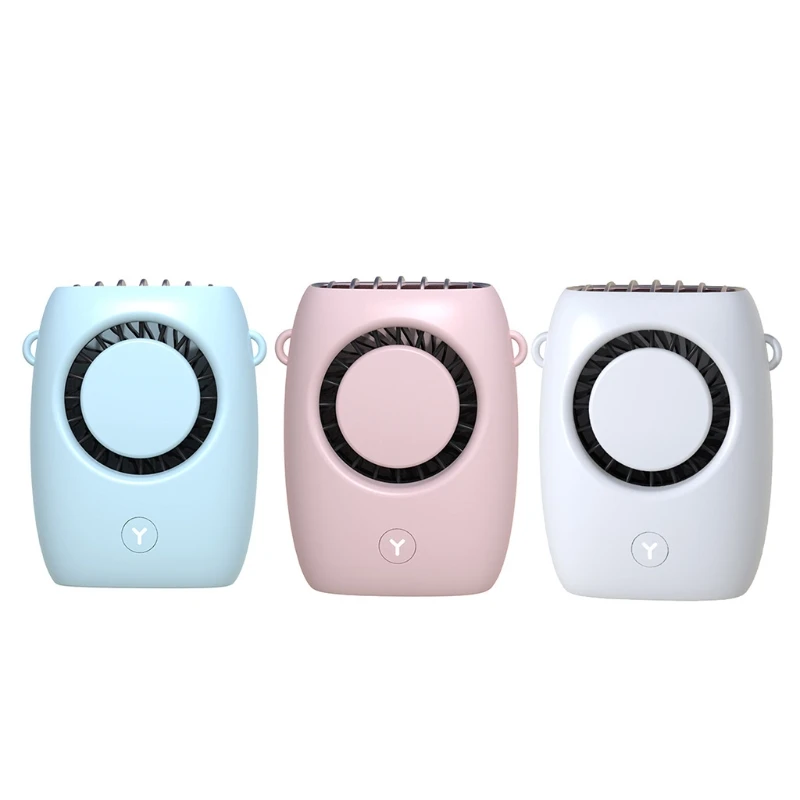 

Hand Free Portable Fan-rechargeable Mini USB Neck Fan,3 Level Small Wearable Air Conditioner Neck Dropship