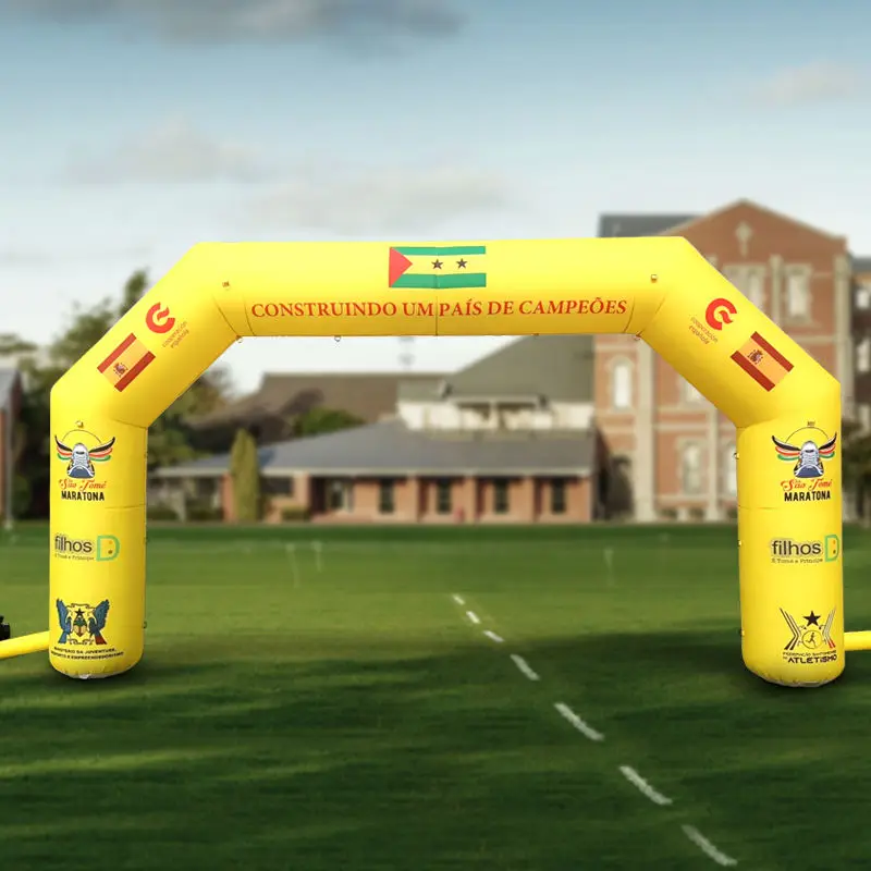 

Hot Selling Customize Race Inflatable Gate Airtight Archway Arch Inflatable Airtight Arch With Logos For Race Advertising