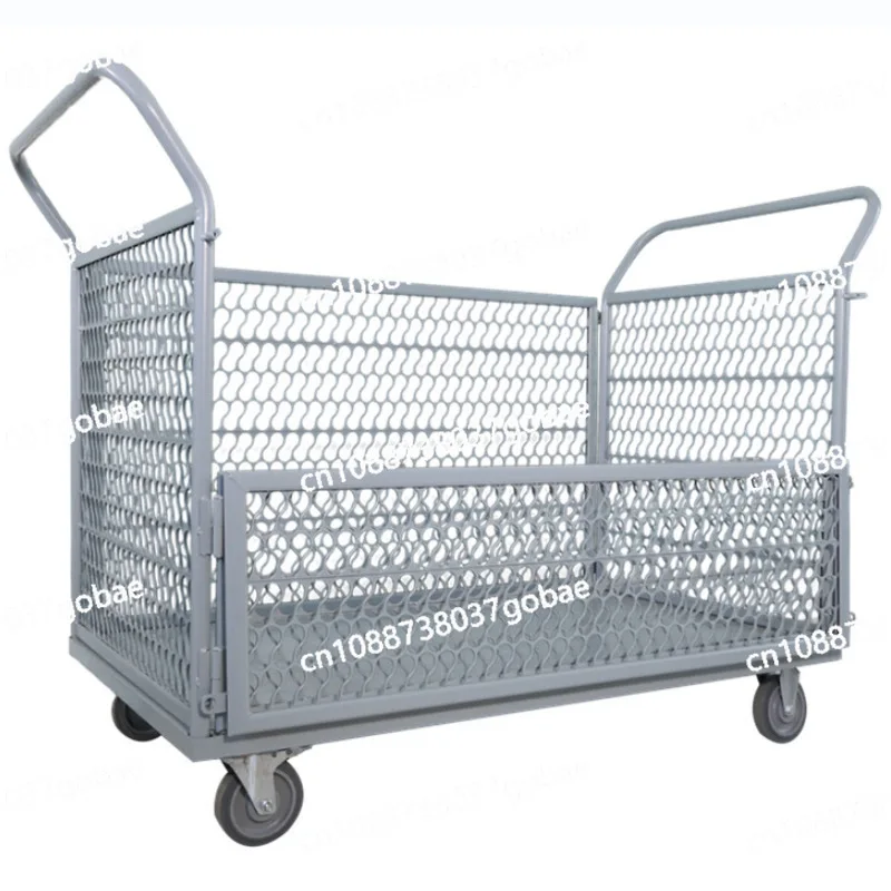 

Fence car folding logistics turnover cage car cloth car, silent truck