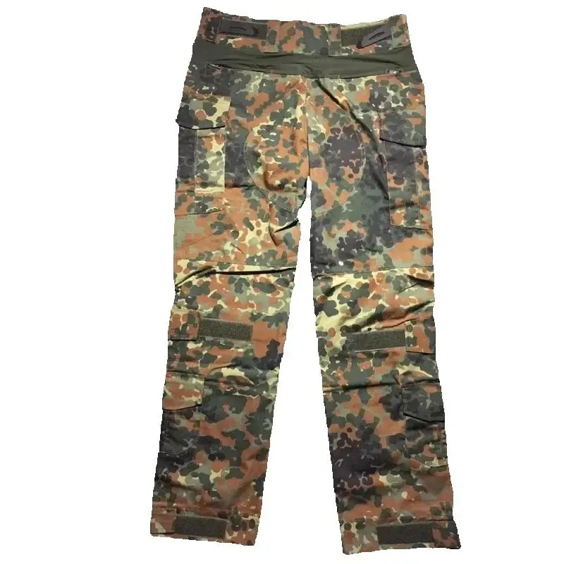 TACTICAL TOM Flecktarn GEN3 G3 Tactical Hunting Combat Outdoor GSG9 Ripstop Cargo Pants Working Clothing Hiking Trousers