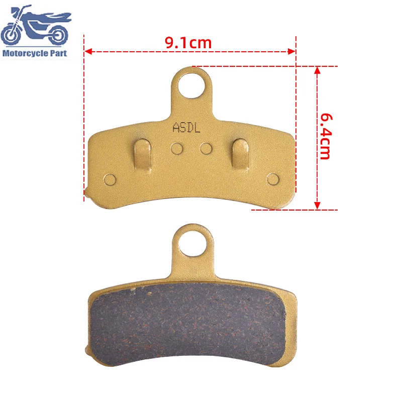 Motorcycle Front Brake Pads For HAR/LEY DAVI/DSON FXDC FXDF FXDF FXDL FXDLS 1690 FLSTN FXCW FXCWC FXD 1584 Dyna FXSBSE 1802