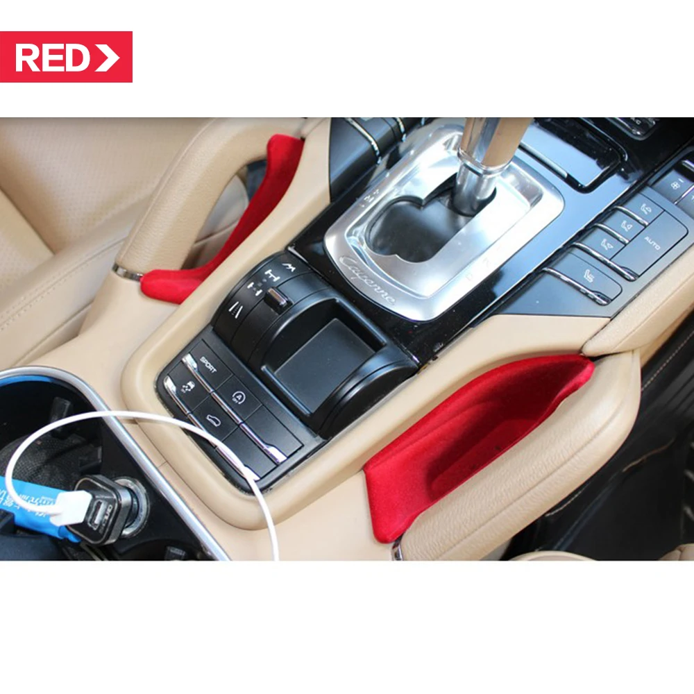 2X For Porsche Cayenne 92A MK2 958 2011 2012 2013 2014 2015 2016 2017 2018 Car Seat Crevice Storage Box Bag Interior Accessories - Image 6
