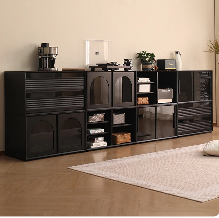 Building Blocks Assembled Cabinet TV Cabinet Floor Simple Modern Multi-Functional Wall Storage Cabinet