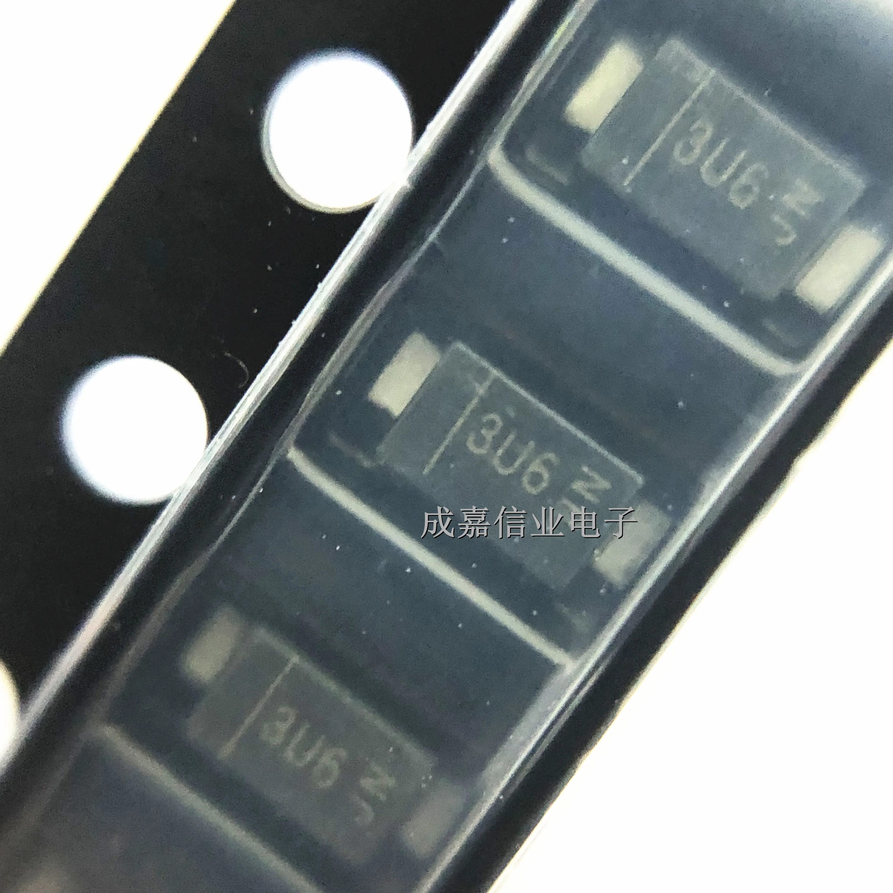 10pcs/Lot SBR3U60P1-7 SOD-123-2 MARKING;3U6 Diode Super Barrier Rectifier 60V 3A 2-Pin Operating Temperature:- 65 C-+ 150 C