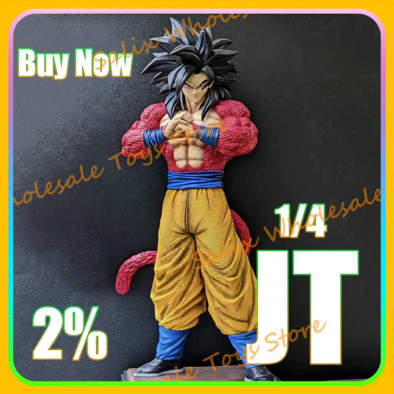 

Статуя JT 1/4 53 см 2% Dragon Ball Super Saiyan 4 Goku Dragon Ball Аниме Фигурка Коллекционная модель Gk Аниме Фигурка Игрушки